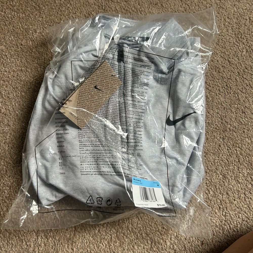 Nike Women's Gray Running Top